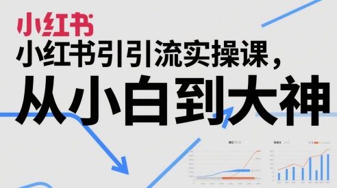 小红书引流实操课程