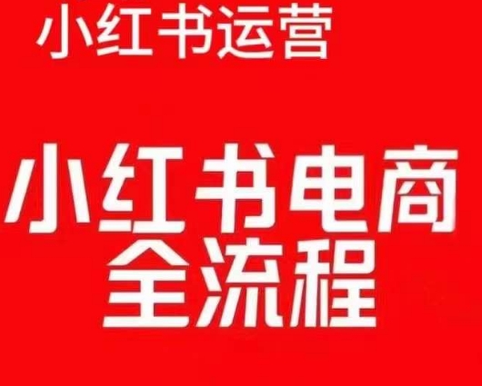 红薯电商实操课程：小红书平台电商运营全流程深度解析与实战技巧-北漠网络