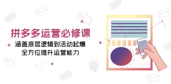 拼多多店铺运营全攻略：从基础逻辑到爆款打造，系统性增强运营技巧-北漠网络