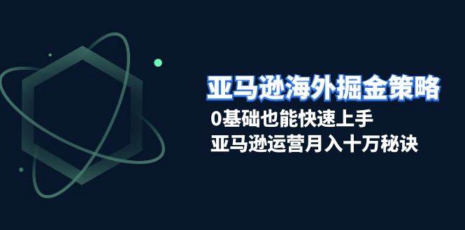 亚马逊跨境电商盈利攻略：零基础快速入门，揭秘月入十万的运营技巧-北漠网络