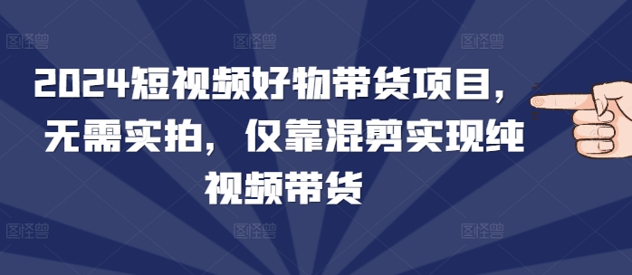 2024年短视频营销新趋势：无需实拍，混剪技术打造高效视频带货项目-北漠网络