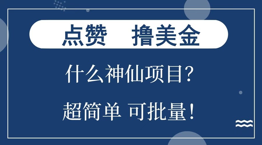 快速赚取美金的秘诀：揭秘无需动脑的简单项目，单账户短时间内轻松赚取300+，批量操作，简单易上手-北漠网络