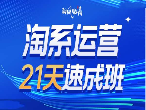 淘系运营21天速成班第35期：把握年前最后机会，掌握2025电商运营新趋势-北漠网络