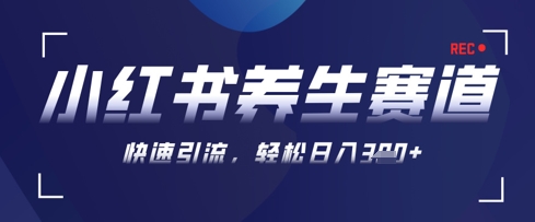 AI绘画与小红书养生内容创作：新手快速获利，轻松实现日收入300元+-北漠网络