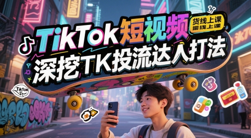 《如何通过TikTok短视频带货线上课程，深入了解TK投流达人策略》-北漠网络