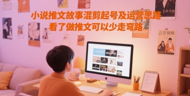 小说推文故事剪辑及运营策略：助你快速掌握推文技巧，避开常见误区-北漠网络