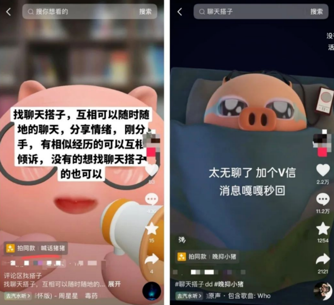 搭子群体示意图